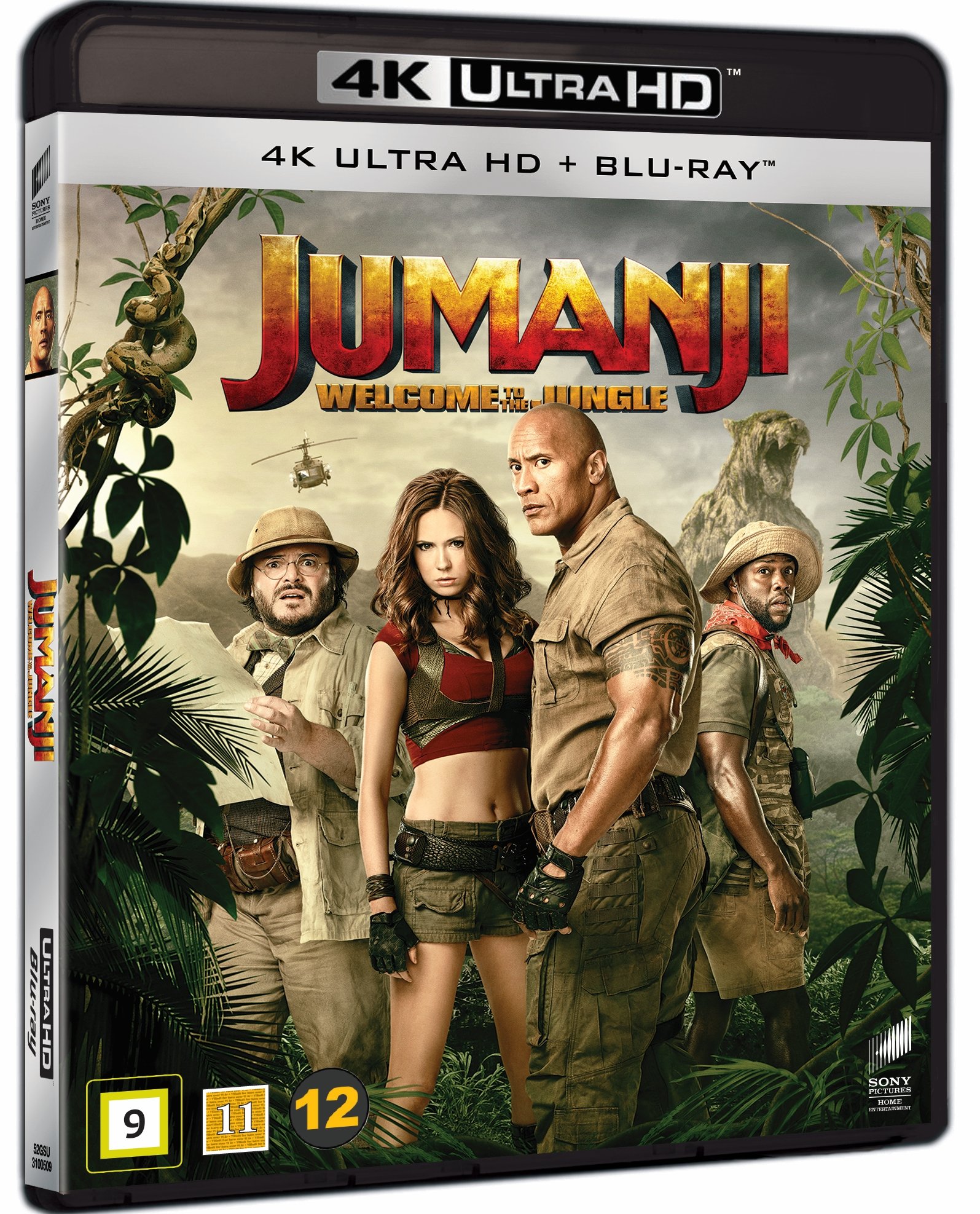 Jumanji: Welcome to the Jungle (4K Blu-Ray) von Universal Sony Pictures Nordic