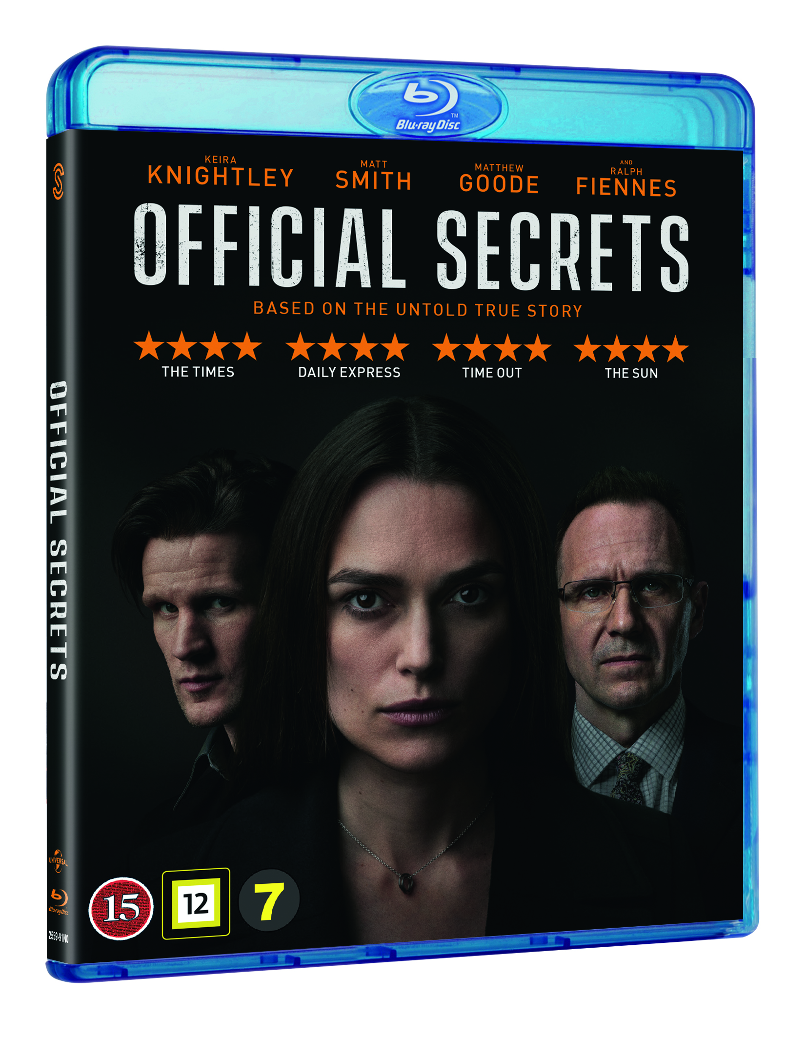 Official Secrets  - Blu Ray von Universal Sony Pictures Nordic