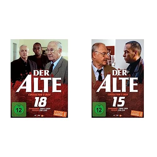 Der Alte - Collector's Box Volume 18 (Folgen 281 - 295) [5 DVDs] & Der Alte - Collector's Box Vol. 15 (Folgen 236-250) [5 DVDs] von Universal Vertrieb