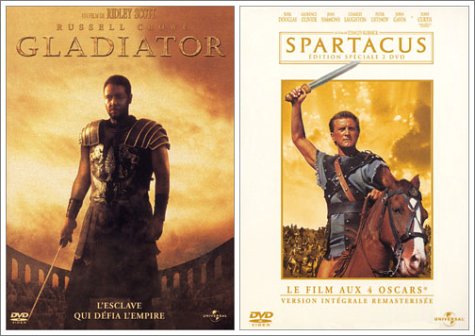 Coffret Gladiator (Édition simple) / Spartacus - Édition 2 DVD von Universal