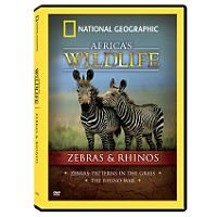 Africa's Wildlife Collection Zebras and Rhinos DVD, National Geographic (Zebras: Patterns in the Grass, The Rhino War) von Unknown