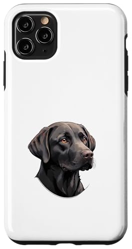 Hülle für iPhone 11 Pro Max Die Labrador Retriever Silhouette von UnluckyStore