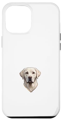 Hülle für iPhone 12 Pro Max Silhouette eines Labrador Retrievers von UnluckyStore