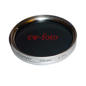 Unomat Polfilter Pol CPL Filter circular chrom 52mm 52 mm vergütet in Box von Unomat