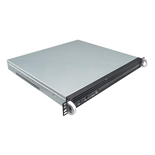 UNYKAch 1029 ATX Rackbox (1 u, USB 3.0, inkl. 3 Lüfter) schwarz von Unykach