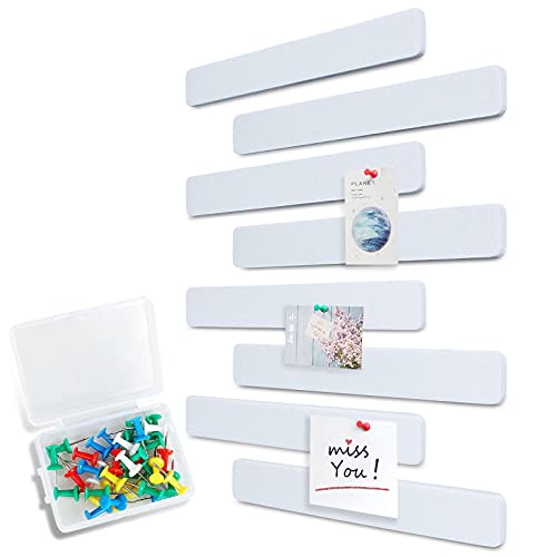 Uoisaiko Filz Pinnwand Selbstklebend mit 40 Pinnnadeln, 8 Stück Pinnwand Bar Streifen Filzboard Memotafeln Fotos Filzplatte Bulletin Board Wanddekoration für Büro Küche Uoisaiko Filz Pinnwand Selbstklebend mit 40 Pinnnadeln, 8 Stück Pinnwand Bar Streifen Filzboard Memotafeln Fotos Filzplatte Bulletin Board Wanddekoration für Büro Küche von Uoisaiko