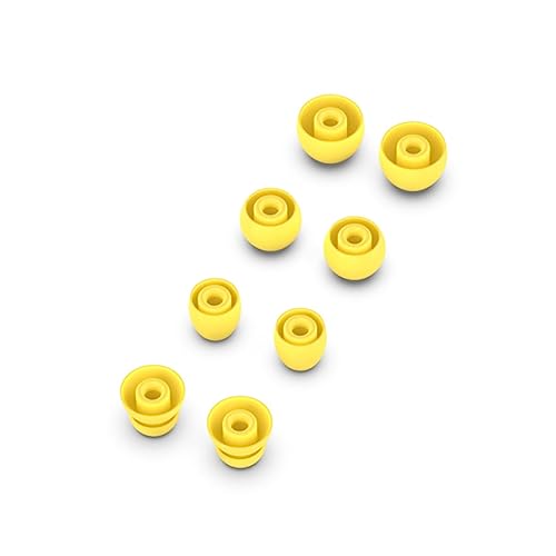 Uonlytech 1 Satz 16 Stück Ohrstöpsel Spitze Tipps Zubehör Ohrhörer Kopfhörer Fall Silikonhülle für Kopfhörer Yellow Uonlytech 1 Satz 16 Stück Ohrstöpsel Spitze Tipps Zubehör Ohrhörer Kopfhörer Fall Silikonhülle für Kopfhörer Yellow von Uonlytech