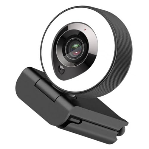 Uonlytech 1 Satz Kamera Laptop Webcam Licht Hochauflösende Webcam USB Webcam Streaming Webcam 4K Webcam Beleuchtete Webcam Selfie Webcam Licht Webcam Mit Stereomikrofon von Uonlytech