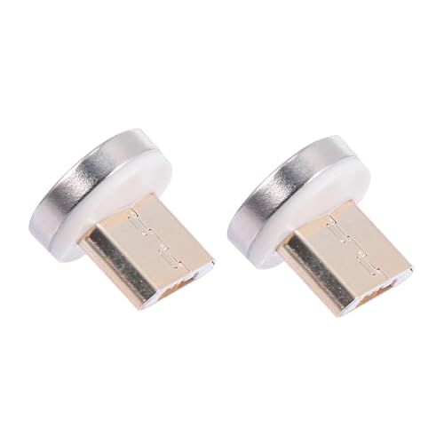 Uonlytech 2 Paar USB- universeller Adapter Universal-Ladegerät Handy Ladekabel Steckdosenleiste usb- adapter micro usb connector Micro-USB-Adapter USB-Anschlüsse Legierung von Uonlytech