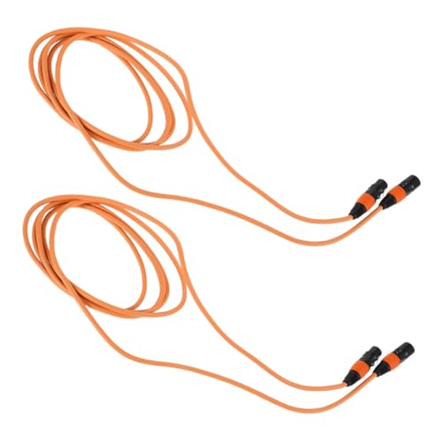Uonlytech 2 Stück Mikrofonkabel Lautsprecherkabel Langes Kabel Patchkabel Audio Mixer Gitarrenkabel Mikrofon Verlängerungskabel Bühnenmikrofonkabel Draht Orangefarbener Kupferdraht Uonlytech 2 Stück Mikrofonkabel Lautsprecherkabel Langes Kabel Patchkabel Audio Mixer Gitarrenkabel Mikrofon Verlängerungskabel Bühnenmikrofonkabel Draht Orangefarbener Kupferdraht von Uonlytech