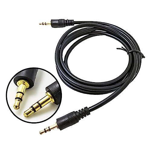 Uonlytech Aux-Kabel-Adapter klinken verlängerungskabel audio verlängerungskabel Aux-Verlängerungskabel Verlängerung der Kopfhörerbuchse Audio-Stereo-Kabel kopfhörer verlängerungskabel Black von Uonlytech