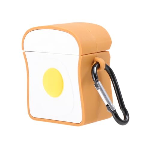 Uonlytech Kopfhörerhülle aus Silikon pochierte Eier Form Pochierte Eierform Kopfhörerabdeckung kompatibel für Silikonfallabdeckung Kopfhörer Fall Uonlytech Kopfhörerhülle aus Silikon pochierte Eier Form Pochierte Eierform Kopfhörerabdeckung kompatibel für Silikonfallabdeckung Kopfhörer Fall von Uonlytech