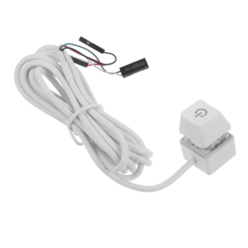 Uonlytech STK Computer-starttaste Verdrahtet Leistungsplatine Netzteil USB Zu Kabel Bindestrich Adapter Stecker Hub Schalten Druckknöpfe Computerleistung Computerzubehör Kupfer Weiß von Uonlytech