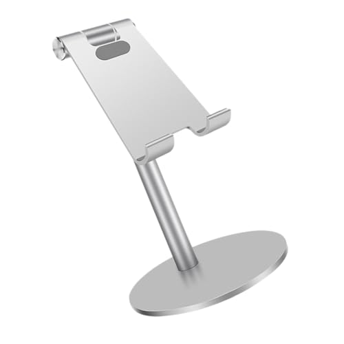 Uonlytech Universeller Handyhalter Handyhalterung Unterstützer Der Tablet-Basis Silver von Uonlytech