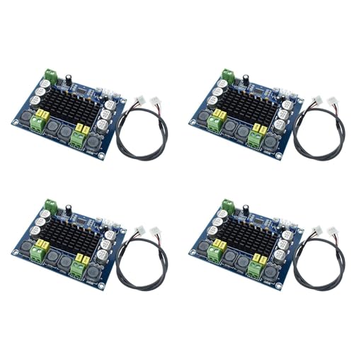 Uooduby 4X TPA3116D2 Dual-Kanal Stereo Hohe Digital Audio Power VerstäRker Board 2X120W XH-M543 von Uooduby