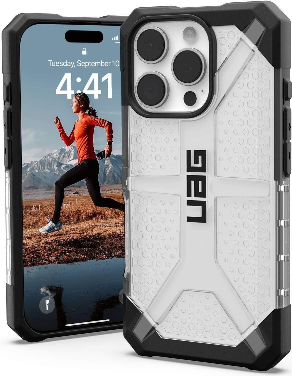 UAG Urban Armor Gear Plasma Case - Apple iPhone 16 Pro - ice (transparent) - 114477114343 (114477114343) von Urban Armor Gear