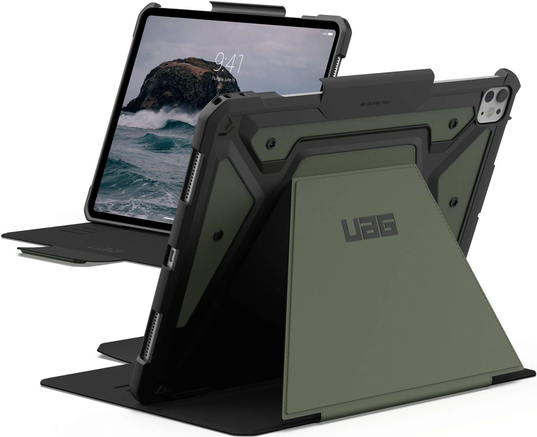 Urban Armor Gear Metropolis SE 124476117272 Tablet-Schutzh�lle 33 cm (13") Folio Olive (124476117272) von Urban Armor Gear