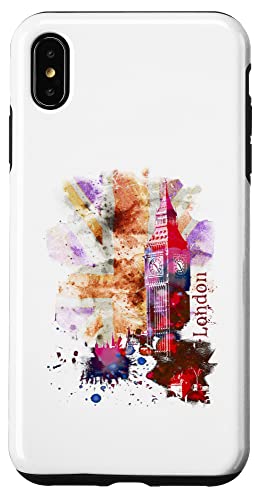 London Calling Fusion Union Jack britisches Touristen-Souvenir Hülle für iPhone XS Max von Urban Attitude