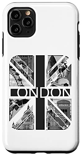 London Calling Monochrome Szenen Urban Tourist Souvenir Hülle für iPhone 11 Pro Max von Urban Attitude