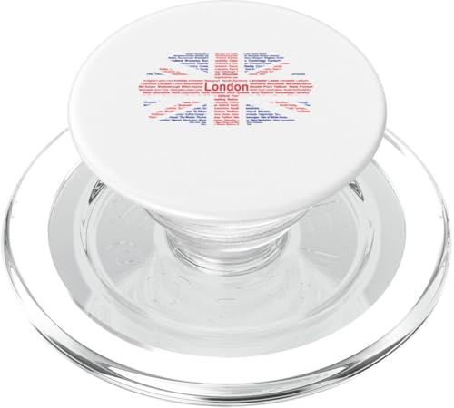 London Calling Union Jack Towns britisches Touristen-Souvenir PopSockets PopGrip für MagSafe von Urban Attitude