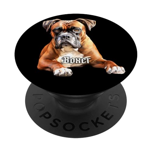 Boxerhund PopSockets Klebender PopGrip von Urban Empyre