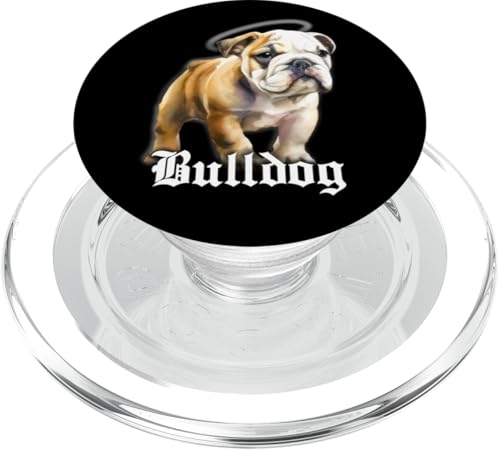 Bulldog Puppy Angel PopSockets PopGrip für MagSafe von Urban Empyre