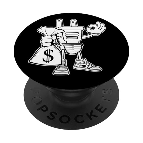 Geldbeutel x Stecker PopSockets Klebender PopGrip von Urban Empyre