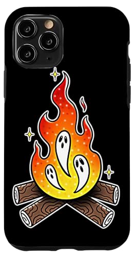 Hülle für iPhone 11 Pro Gruselige Geister-Lagerfeuer-Flammen von Urban Empyre