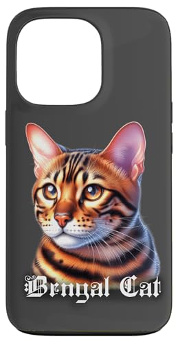 Hülle für iPhone 13 Pro Bengalkatzenporträt x süße Katze von Urban Empyre