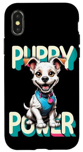 Hülle für iPhone X/XS Puppy Power von Urban Empyre