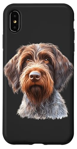 Hülle für iPhone XS Max Drahthaar, spitzender Griffon-Hund von Urban Empyre