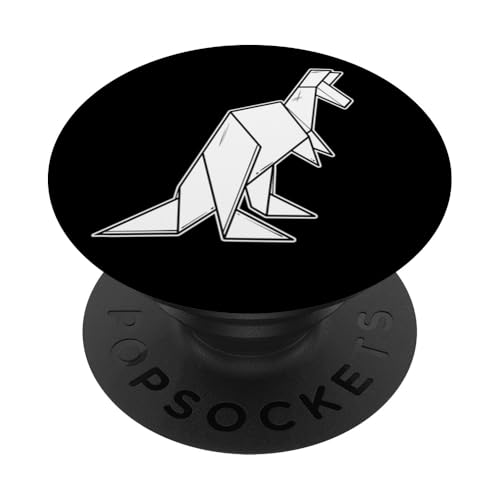 Känguru x Origami Känguru PopSockets Klebender PopGrip von Urban Empyre