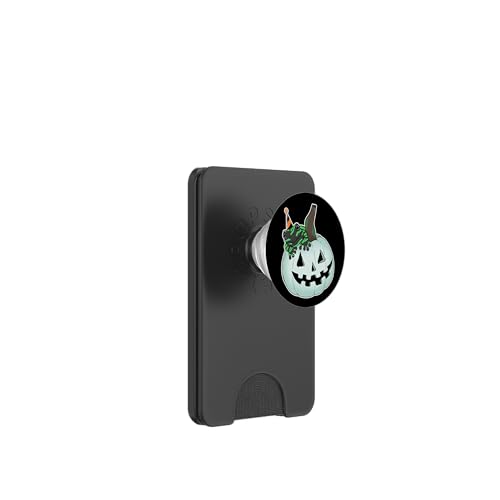 Kürbis x Jack-o-Lantern Halloween x Frosch Geburtstag PopSockets PopWallet für MagSafe von Urban Empyre