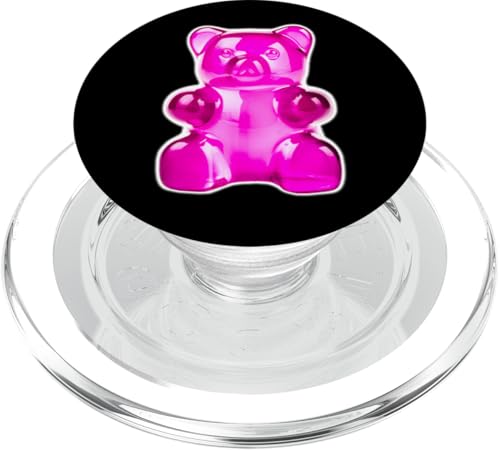 Rosa Gummibärchen Süßigkeiten PopSockets PopGrip für MagSafe von Urban Empyre