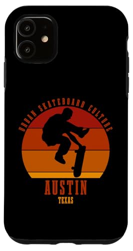Hülle für iPhone 11 Austin, Texas, Skateboarder, Urbanes Skateboarden von Urban Skateboarding Culture