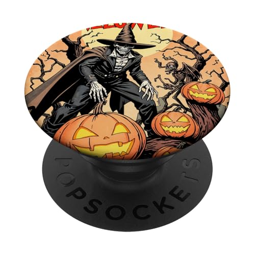 Fröhliches Halloween PopSockets mit austauschbarem PopGrip von Urban Street Fashion