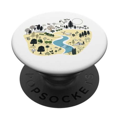 Ökologie - Kümmern Sie sich um die Erde PopSockets mit austauschbarem PopGrip von Urban Street Fashion