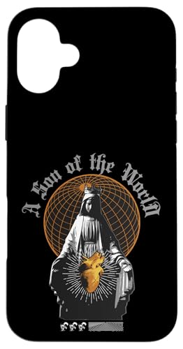 Hülle für iPhone 16 Plus Cooles Vintage-Design "A Son of the World" von Urban Streetwear Designs