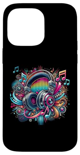 Hülle für iPhone 14 Pro Max Urban Hip Hop Kopfhörer Retro Vintage DJ Neuheit Graffiti von Urban hip hop headphone retro urbanteesstore