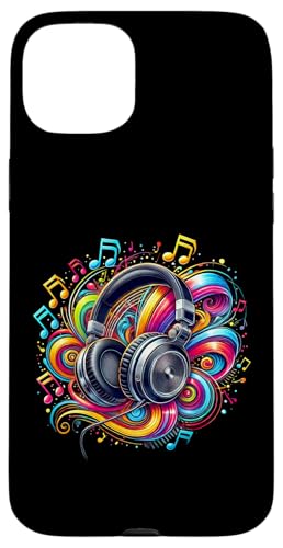 Hülle für iPhone 15 Plus Urban Hip Hop Kopfhörer Retro Vintage DJ Neuheit Graffiti von Urban hip hop headphone retro urbanteesstore