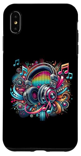 Hülle für iPhone XS Max Urban Hip Hop Kopfhörer Retro Vintage DJ Neuheit Graffiti von Urban hip hop headphone retro urbanteesstore