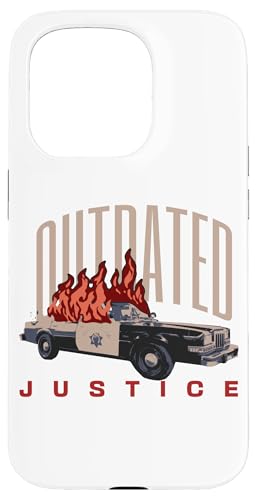 Hülle für iPhone 15 Pro Cooles Urban Streetwear Outdated Justice Police Car Design von Urban streetwear designs