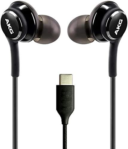 UrbanX 2021 Stereo Headphones for Samsung Galaxy S22 S23 S21 Ultra 5G, Galaxy S20 FE, Galaxy A33 5G, A53 5G, M52, M53, A73 5G, Note 10, Note 10+ with Microphone and Volume Remote Type-C Connector von UrbanX