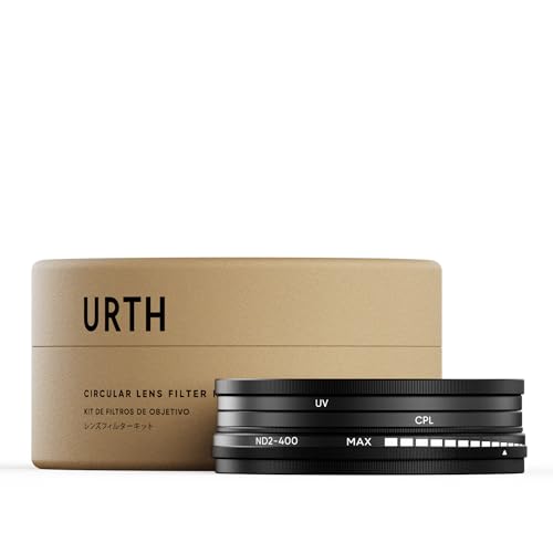 Urth 86 mm UV, Polfilter (CPL), ND2-400 Filter Kit von Urth