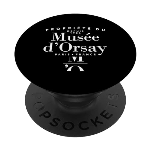 Eigentum des Musée d'Orsay Art Museum Paris Frankreich seit 1986 PopSockets mit austauschbarem PopGrip von Utopia Sport France Shop