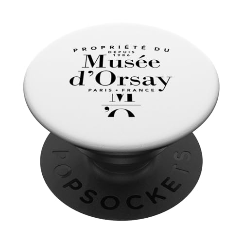 Eigentum des Musée d'Orsay Art Museum Paris Frankreich seit 1986 PopSockets mit austauschbarem PopGrip von Utopia Sport France Shop