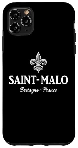 Hülle für iPhone 11 Pro Max Saint-Malo Bretagne Frankreich Fleur de Lis von Utopia Sport France Shop