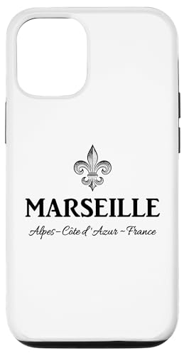 Hülle für iPhone 12/12 Pro Marseille Frankreich Fleur de Lis von Utopia Sport France Shop