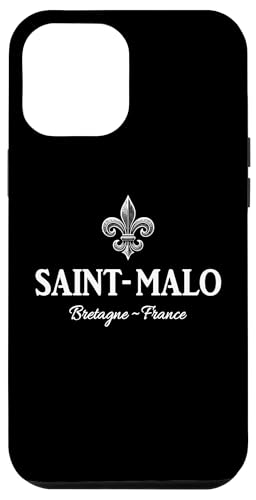 Hülle für iPhone 15 Pro Max Saint-Malo Bretagne Frankreich Fleur de Lis von Utopia Sport France Shop