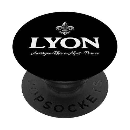 Lyon Frankreich Fleur de Lis PopSockets mit austauschbarem PopGrip von Utopia Sport France Shop